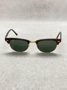 Ray-Ban◆サングラス/ブロウ/ベッコウ柄/BRW/GRY/メンズ/RB2156