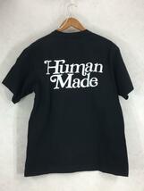 HUMAN MADE◆magazine works/brooklyn/Tシャツ/M/コットン/BLK/プリント_画像2