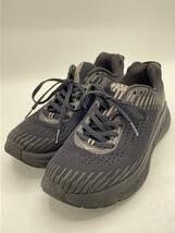 HOKA ONE ONE◆CLIFTON 5/ローカットスニーカー/26cm/ブラック/F27218l_画像2