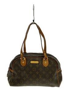 LOUIS VUITTON◆モントルグイユPM_モノグラム・キャンバス_BRW/PVC/BRW