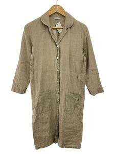 fog linen work◆シャツワンピース/-/リネン/BEG