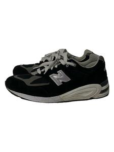 NEW BALANCE◆M990/ブラック/27.5cm/BLK/スウェード