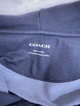 COACH◆ジップパーカー/M/コットン/BLK/C7817_画像3