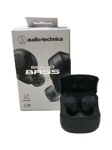 audio-technica◆イヤホン SOLID BASS ATH-CKS50TW BK/21年製