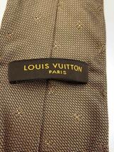 LOUIS VUITTON◆ネクタイ/シルク/BRW/メンズ_画像3