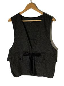 Engineered Garments◆ベスト/S/ウール/GRY/18AW/Fowl Vest-Wool Homespun