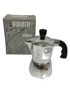 BIALETTI◆Dama/エスプレッソコーヒーメーカー/直火型/16cm未満/SLV/1カップ用