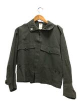 MILITARY◆SARTORIA MILITARE/イタリア空軍/USED/ジャケット/コットン/KHK/無地_画像1