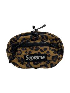 Supreme◆20AW/leopard waist bag/ウエストバッグ/ジップ端チギレ有