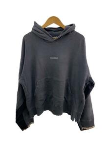 stein◆OVERSIZED REBUILD SWEAT HOODED/パーカー/S/コットン/GRY/ST.109