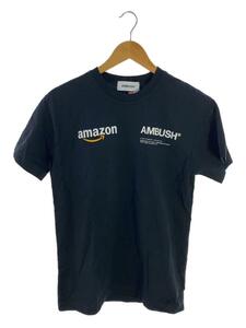 AMBUSH◆Tシャツ/2/コットン/BLK