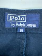 POLO RALPH LAUREN◆POLO CHINO ポロチノ/2タックパンツ/SIZE:35/ネイビー_画像4