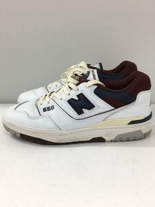 NEW BALANCE◆ローカットスニーカー/28.5cm/WHT/BB550NCD