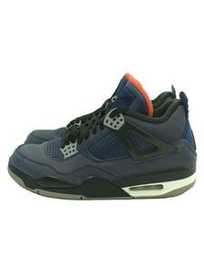 NIKE◆AIR JORDAN 4 RETRO WNTR/エアエアジョーダン 4 レトロ/ブルー/CQ9597-401/26