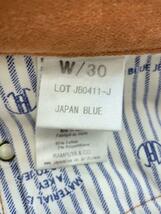 JAPAN BLUE JEANS◆ジップアップ/ボトム/30/コットン/ORN/無地/JB0411_画像5