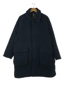 NEIGHBORHOOD◆21AW/ISLEY-B/ER-COAT/ボアフリースコート/M/ポリエステル/NVY/212SINH-JKM04