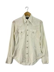 RRL◆長袖シャツ/2/コットン/WHT/ウェスタンシャツ