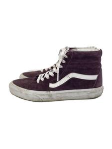 VANS◆SK8-HI/オールドスクール/ハイカットスニーカー/26.5cm/PUP/スウェード/507698