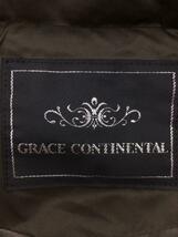 GRACE CONTINENTAL◆ロングダウンジャケット/36/ポリエステル/KHK_画像3