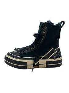 Y’s◆21AW HIGH-CUT SNEAKER 24.5cm/BLK/キャンバス