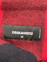 DSQUARED2◆ICON/ネルシャツ/52/ウール/RED/チェック/S79DL0007 S53139_画像3