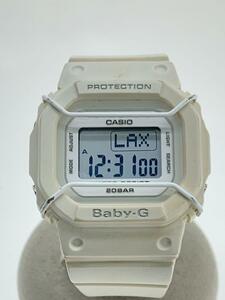 CASIO◆クォーツ腕時計・Baby-G/デジタル/ホワイト/BGD-501UM-8JF