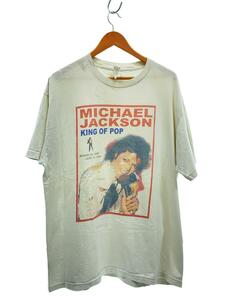 MICHAEL JACKSON マイケルジャクソン/KING OF POP/Tシャツ/SIZE:XL/ホワイト