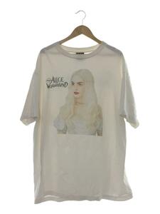 SAINT MICHAEL◆Tシャツ/XXL/コットン/WHT/Sm-S23-0000-123/Alice IN Wonderland