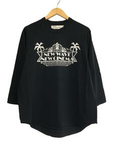 DAIRIKU◆Tシャツ/L/コットン/BLK/プリント/23SSC-5