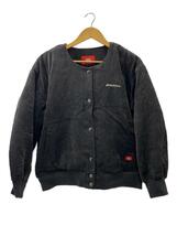 DICKIES◆ブルゾン/FREE/コーデュロイ/BLK/0482-4393_画像1