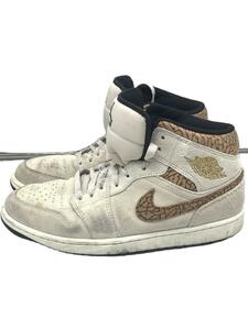 NIKE◆ハイカットスニーカー/27.5cm/BEG/dz4129-102/IR JORDAN 1 MID SE