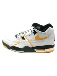 NIKE◆AIR FLIGHT 89_エアフライト89/26cm/WHT/ポリエステル