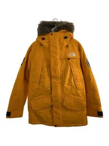 THE NORTH FACE◆ANTARCTICA PARKA_アンタークティカパーカ/L/ナイロン/YLW/無地