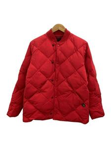 COMFY OUTDOOR GARMENT◆ダウンジャケット/M/ナイロン/RED/無地/CMF1802-J01C