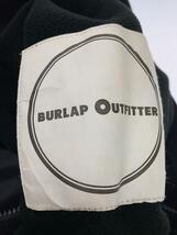 BURLAP OUTFITTER◆リバーシブル/フリースジャケット/-/ナイロン/ブラック/無地_画像3