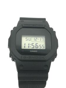 CASIO◆クォーツ腕時計_G-SHOCK/デジタル/ラバー/BLK/BLK/プラスチック