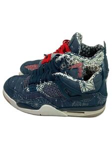 NIKE◆AIR JORDAN 4 RETRO SE_エアジョーダン 4 レトロ SE/27.5cm/NVY