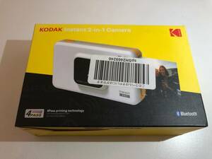 コダック KODAK INSTANT 2-in-1 Camera インスタントカメラ プリンター ホワイト C210 箱 