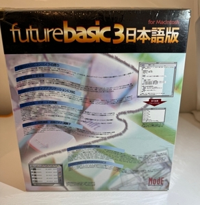 future basic 3 for macintosh mac 日本語版　OLD MAC