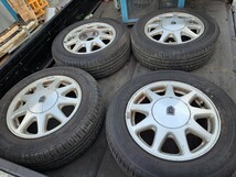 トヨタ純正 アルミホイール 4本 15インチ 6J +50 PCD114.3 5H GX100 JZX100 マーク2 マークⅡ チェイサー クレスタ　2019年製タイヤ_画像2