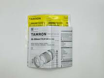 タムロン　TAMRON 28-200mm F2.8-5.6 Di III RXD (Model A071)　（SONY用） 【完動品】_画像9
