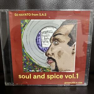 MIXCD DJ HAYATO FROM S.A.S SOUL & SPICE DEV LARGE★ SEIJI TAMA MURO KIYO KOCO HIP HOP KENTA MINOYAMA PREMIER MAKI THE MAGIC