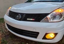 NISMO 光る LED フロント エンブレム 日産 350Z 370Z フェアレディZ GT-R マーチ _画像5