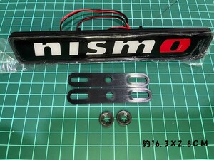 NISMO 光る LED フロント エンブレム 日産 350Z 370Z フェアレディZ GT-R マーチ 