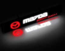 MAZDA 光る LED フロント グリル エンブレム CX-5 CX-8 CX-3 MAZDA2 タイタン CX-30 ロードスター MAZDA3ファストバック_画像4