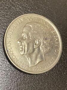 送料込み　JAMAICA FIVE DOLLARS 1993 NORMAN W.MANLEY 100TH ANNIVERSARY OF BIRTHコイン 硬貨 古銭