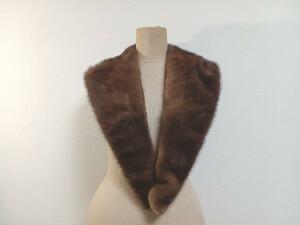  mink stole shawl tea 108cm soft 