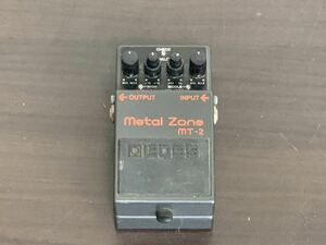 BOSS MT-2 動作未確認 ジャンク ボス メタルゾーン metal zone エフェクター Distortion ディストーション ギター 機材