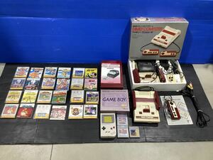 ファミコン ゲーム機 ソフト ディスクシステム ゲームボーイ Nintendo 本体 など 大量まとめ ジャンク品 NA1224004