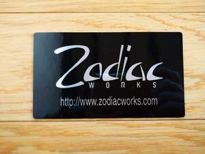 【正規品】ZodiacWorks ゾディアックワークス ステッカー